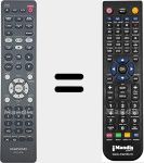 Télécommande pour remplacer RC014CR (30701026700AM)