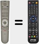 T&eacute;l&eacute;commande pour remplacer RC3 (3128 147 16221)