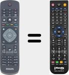 T&eacute;l&eacute;commande pour remplacer 398GR8BD1NEPHH