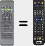 Replacement remote control for 996510009002