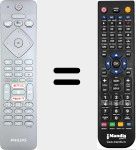 T&eacute;l&eacute;commande pour remplacer RC415440101R (996599002217)