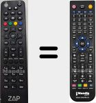 Replacement remote control for SceneGate 8073