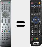 Replacement remote control for BSV2690