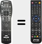Télécommande pour remplacer 321 GSX