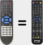 T&eacute;l&eacute;commande pour remplacer CRONO001