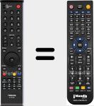 Replacement remote control for CT-90287 (75008381)