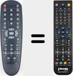 Télécommande pour remplacer CTS