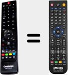 T&eacute;l&eacute;commande pour remplacer GCBLTV32A-C40