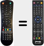 Replacement remote control for CELED32DVD2