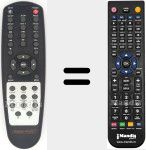 Replacement remote control for SoSpeakyHDMI