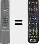 Replacement remote control for DIG002