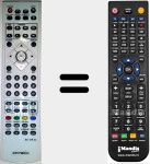 T&eacute;l&eacute;commande pour remplacer BD15R02