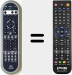 T&eacute;l&eacute;commande pour remplacer AM-43D (9CDM063907)