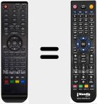 Replacement remote control for GBIP50183043