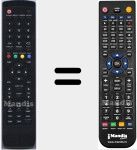 Replacement remote control for D80002307