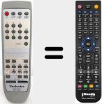 Replacement remote control for EUR7702010
