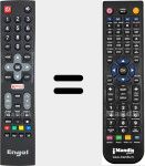 Replacement remote control for MD0525 (Engel4)