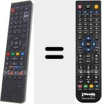 Télécommande pour remplacer NB847