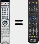 T&eacute;l&eacute;commande pour remplacer GGF1589