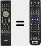 Télécommande pour remplacer 504C2613101