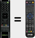 Télécommande pour remplacer RC01J091706840