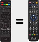 Replacement remote control for Hi5003UHDMM
