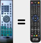 Télécommande pour remplacer TL1510BTP