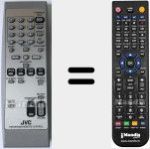 T&eacute;l&eacute;commande pour remplacer RMSRVNB50 (BI600NB5002S)