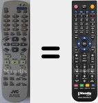 Replacement remote control for RMSXV012E