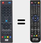 Replacement remote control for K32DLM8S