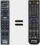 Télécommande pour remplacer REMCON958