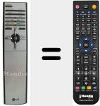 Replacement remote control for 6710V00136G