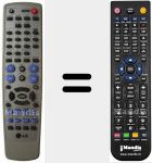 Télécommande pour remplacer REMCON1134