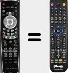 T&eacute;l&eacute;commande pour remplacer LRC001E (Lenuss004)