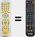 Télécommande pour remplacer MDXi30