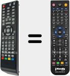 T&eacute;l&eacute;commande pour remplacer MINEO-21.5