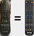 Télécommande pour remplacer TL200