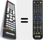 Télécommande pour remplacer 40FHDSMJ18-A