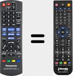 Replacement remote control for N2QAYB000869