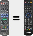 Télécommande pour remplacer N2QAYB001046