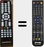 Télécommande pour remplacer ND55KS4200S