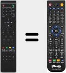 Télécommande pour remplacer RC57DTVUSBOS