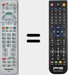 T&eacute;l&eacute;commande pour remplacer N2QAYB000785