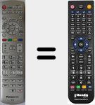 T&eacute;l&eacute;commande pour remplacer N2QAYB000928