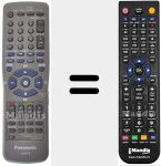 T&eacute;l&eacute;commande pour remplacer N2QAKB000040