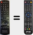 Télécommande pour remplacer N2QAYB000429