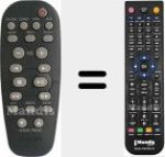Replacement remote control for 994000005787