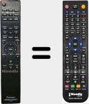 Replacement remote control for RC-945S