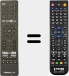 Télécommande pour remplacer LCB32G5SP-ESiT