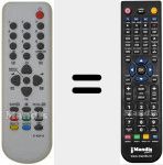 T&eacute;l&eacute;commande pour remplacer R-40A015